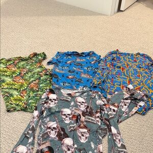 Posh Peanut Kids Pajama Sets - Green, Blue, Gray, Multicolor